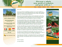 Tablet Screenshot of lemagro.com